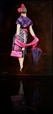 The Lady of Sway 70cm x 100cm